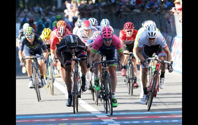 Sacha se hizo con su segundo triunfo de etapa. AFP / L. Benies