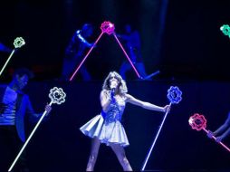 Magnífica noche la que se vivió con la gira de 'Violetta Live International: Tour Despedida' en el Auditorio Telmex. TWITTER / @Violetta_Disney