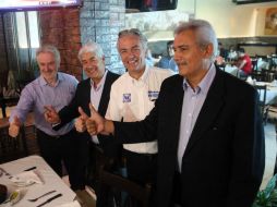 Esta tarde panistas sostuvieron una reunión con el candidato a Guadalajara, Alfonso Petersen. EL INFORMADOR / M. Vargas