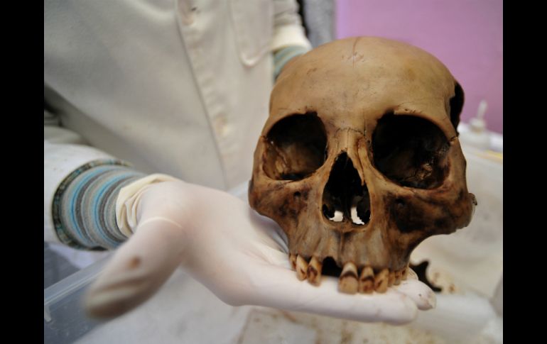 Confirman que el individuo recibió dos golpes en el hueso frontal producidos por un mismo objeto. NTX / ARCHIVO