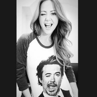 Andrea Legarreta, 'enamorada' de Robert Downey Jr.