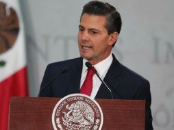 Enrique Peña Nieto presidirá este acto a partir de las 13:00 horas. NTX / ARCHIVO