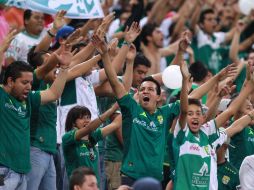 La afición de León espera volver a los primeros planos, como cuando ascendieron. EL INFORMADOR / ARCHIVO