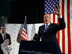 Pataki, de 69 años, fue gobernador de Nueva York durante los ataques terroristas del 11 de septiembre del 2001. AFP / D. McCollester