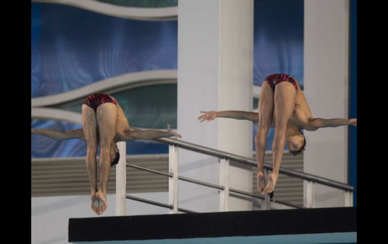 Iván García y Germán Sánchez forman parte del equipo mexicano que competirá en Mérida. MEXSPORT / R. Ruiz