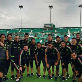 El Tri arriba Chiapas para duelo con Guatemala
