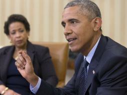 Obama señala que 'terroristas como Al-Qaeda y el EI' no dejarán de conspirar contra el país estadounidense. EFE / M. Reynolds