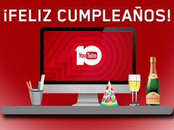 YouTube cumple 10 años de haber arribado a la web. EL INFORMADOR /