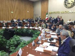 Este domingo, el Instituto efectuó sesión extraordinaria. TWITTER / @INEMexico