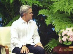 Miguel Mancera agradeció haber sido tomado en cuenta. EFE / ARCHIVO