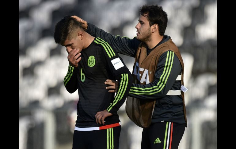 En su primer partido del Mundial, el cuadro mexicano no dejó buena impresión. AFP / ARCHIVO