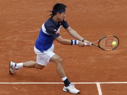 En una actuación casi sin fisuras que duró menos de dos horas, Nishikori quebró cinco veces el saque de su rival. AP / M.Euler