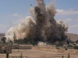 Este fin de semana se realizaron varios bombardeos que dejaron a 84 civiles muertos, incluidos niños. AP /