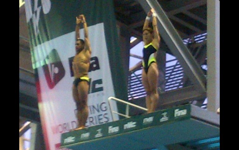 El conjunto mexicano tuvo un desempeño positivo al ser su primer evento juntos en esta prueba. TWITTER / @CONADE