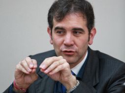 Lorenzo Córdova asegura que van en la ruta de instalar la totalidad de casillas. EFE / S. Gutiérrez