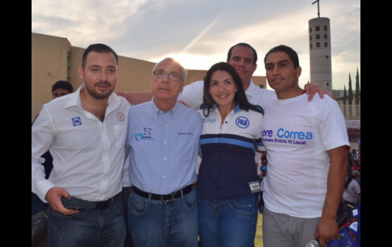 Martínez Mora estuvo en el cierre de campaña de la candidata a diputada local por el distrito 4, Erika Villa. TWITTER / @gmartinezmora