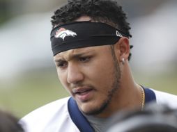 Shane Ray afirma que hará la rehabilitación para asegurarse de que su pie siga sanando. AP / D. Zalubowksy