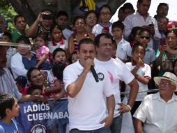 En el promo el PRD aprovechó el audio de un mensaje de Blanco en el que se equivocó y pidió votar por el PRD. YOUTUBE / Monica