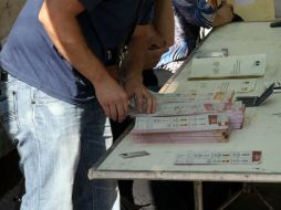 Detallan que al final de la votación se hará la diferenciación correspondiente de los paquetes electorales. NTX / ARCHIVO