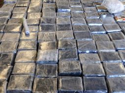 Transportaban 29 sacos con clorhidrato de cocaína, con un peso total de 740 kilogramos, que fueron destruidos. NTX / ARCHIVO