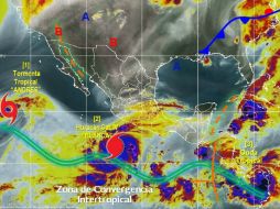 ''Blanca'' alcanza la mañana de hoy miércoles la categoría 4 en la escala Saffir Simpson. ESPECIAL / smn.conagua.gob.mx