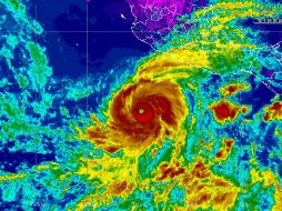 El Instituto ha firmado un convenio con Protección Civil para tener informes de antemano sobre el acercamiento del fenómeno. AFP / CIMSS