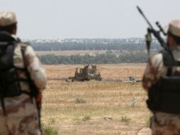 Extremistas en Gaza lanzaron este miércoles dos cohetes hacia el sur de Israel. AFP / S. Khatib