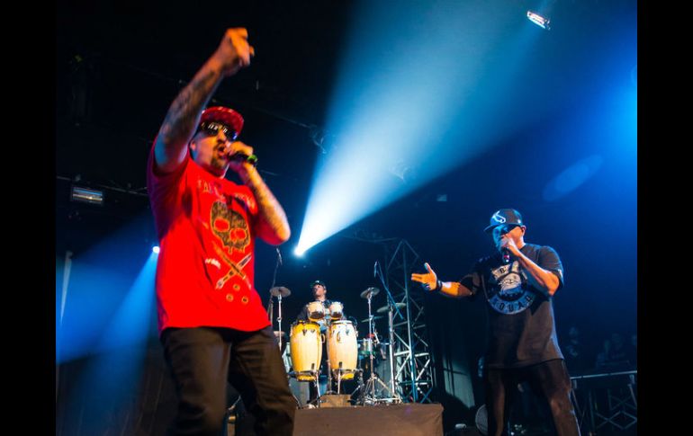 CYPRESS HILL.B-Real, Sen Dog y DJ Muggs durante su presentación en el Teatro Estudio Cavaret. EL INFORMADOR / P. Franco
