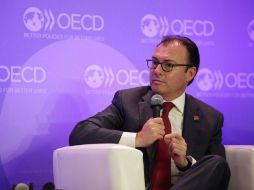 Luis Videgaray señaló que los países emergentes deben mantener su credibilidad con políticas económicas creíbles. NTX /