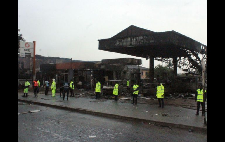 El gobierno asignará aproximadamente 12 millones de dólares para operaciones de ayuda y para reparar los daños. AFP / F. Braimah