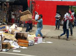 Obispos piden evitar a los grupos toda expresión de violencia que sólo provoca destrozos materiales. EFE /