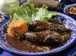 Puebla es rica en su gastronomía, su tradicional comida es el mole poblano. NTX / ARCHIVO