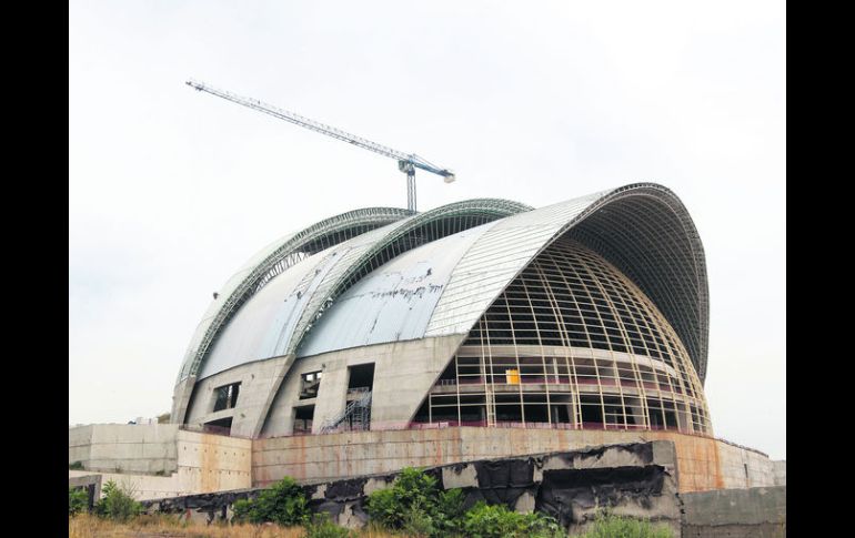 Retraso. Las lluvias atípicas provocaron una demora en la obra. EL INFORMADOR / A. CAMACHO