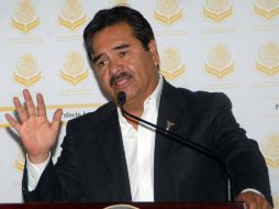 Agustín Guerrero agradee el apoyo del equipo de Ricardo Monreal. NTX / ARCHIVO