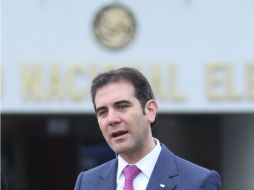 El titular del INE precisa que el 97 % de las casillas no implica la suspensión de los comicios. NTX / C. Pereda