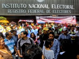 Protestan para pedir que se cancelen las elecciones y por la derogación de la Reforma Educativa. SUN / F. Ramírez
