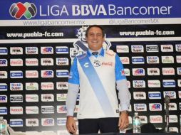 Durante su presentación, Pablo Marini no da nombres de los posibles refuerzos del cuadro poblano. TWITTER / @PueblaFC