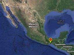 El primer sismo se presenta a cinco kilómetros de profundidad, mientras el segundo se presenta a diez kilómetros. ESPECIAL / ssn.unam.mx