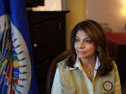Laura Chinchilla comenta que las autoridades electorales del país cuentan con un gran respeto y experiencia. EFE / ARCHIVO