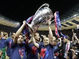 El Barcelona supera a la Juventus por 2 a 1 en Berlín y se adjudica la quinta orejona de su historia. AP / L. Bruno