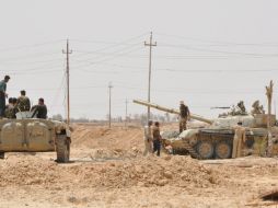 Fuerzas del gobierno repelieron ataques del EI en la provincia de Al-Anbar. EFE / B. Kanaan