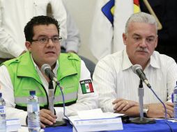 Covarrubias afirma que las dependencias del gobierno están actuando de acuerdo a los protocolos. NTX / E. Jaramillo