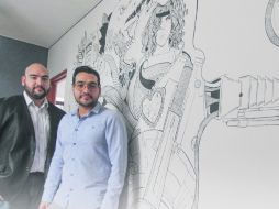 Saúl y Edgar López tienen un nuevo negocio: la realización de videojuegos para celulares. EL INFORMADOR / F. Atilano