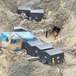 Se derrumba mina en Coahuila; hay dos trabajadores atrapados