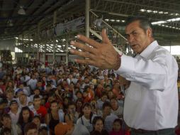 Jaime Rodríguez Calderón, 'El Bronco', es candidato independiente para la gubernatura de Nuevo León. AFP / ARCHIVO