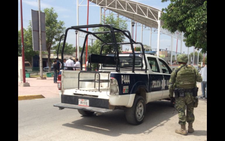 Las autoridades buscan las unidades en que viajaban los delincuentes. ESPECIAL / El Siglo de Torreón