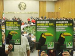 El Verde podría alcanzar su máximo histórico en votos, estiman. NTX / ARCHIVO