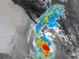 Se espera que “Blanca” se degrade a tormenta tropical este lunes. TWITTER / @conagua_clima