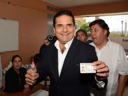 Es una extraordinaria oportunidad para replantearnos el rumbo de nuestro estado, afirma Aureoles. NTX / G. Salas