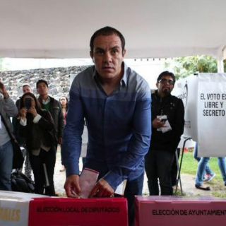 Cuauhtémoc Blanco aventaja en elección en Cuernavaca